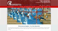 Desktop Screenshot of pmvalves.com